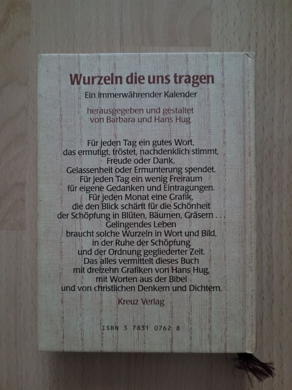 Libri: Wurzeln die uns tragen – Usato da Perlen venduto da Safari_23 1
