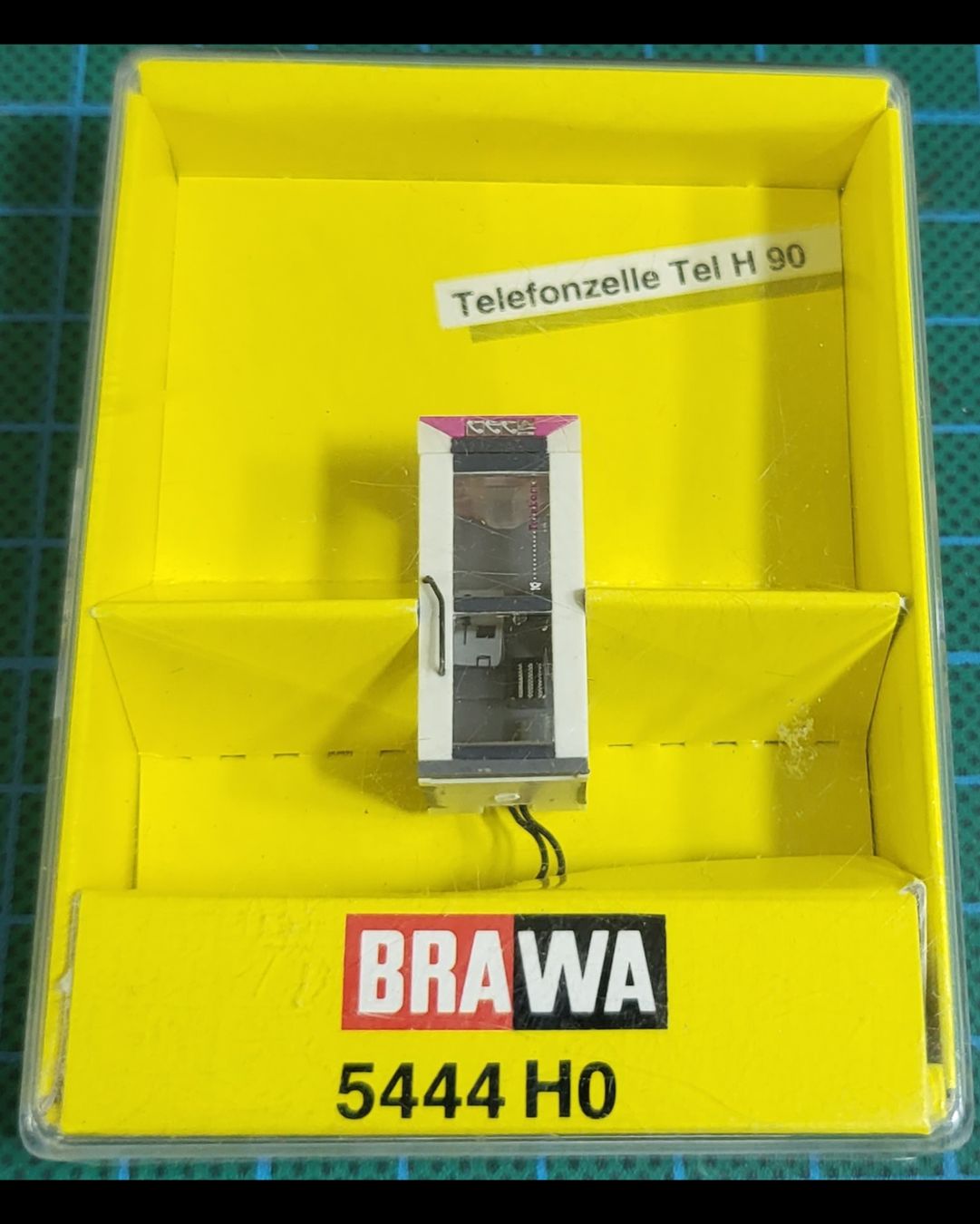 Brawa Modellini di ferrovie: Brawa 5444 Telefonkabine Beleuchtet H0 – Nuovo e nell'imballaggio originale da Malters venduto da minitrix79