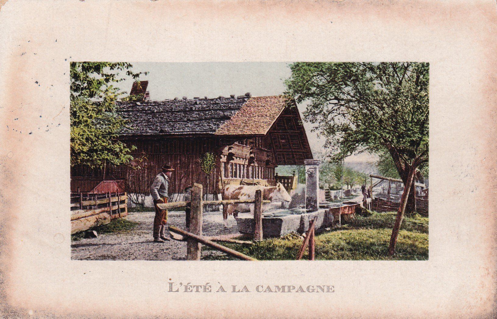 Ansichtskarten: L'été à la campagne 1933 – Gebraucht aus Cormoret von Pascalll2001