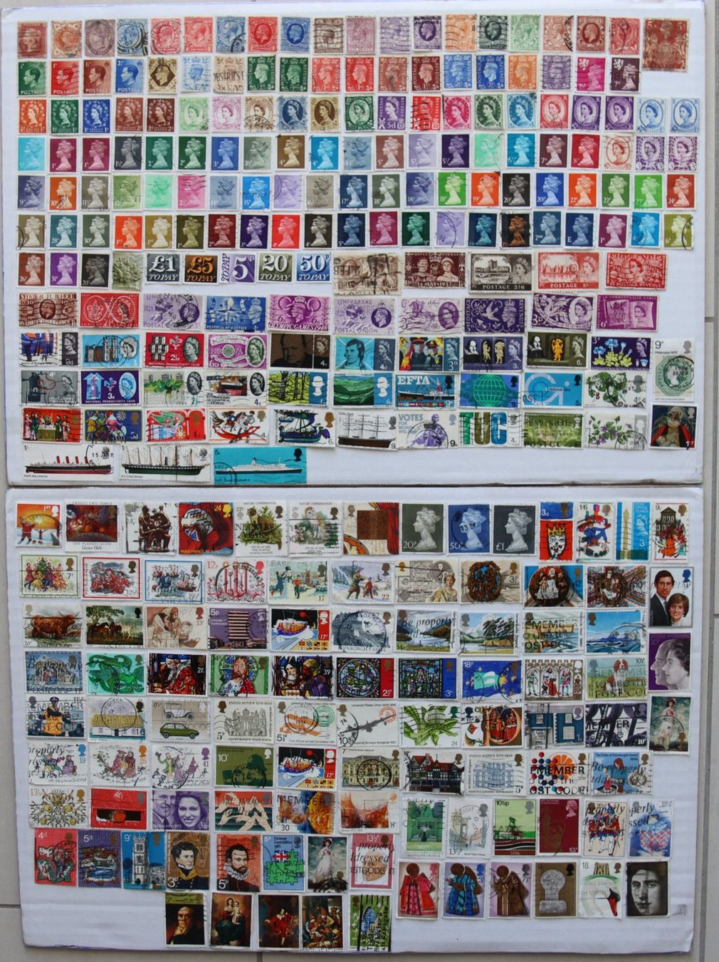 Tous les timbres: Briefmarken England – D'occasion à Oberentfelden par lakipul