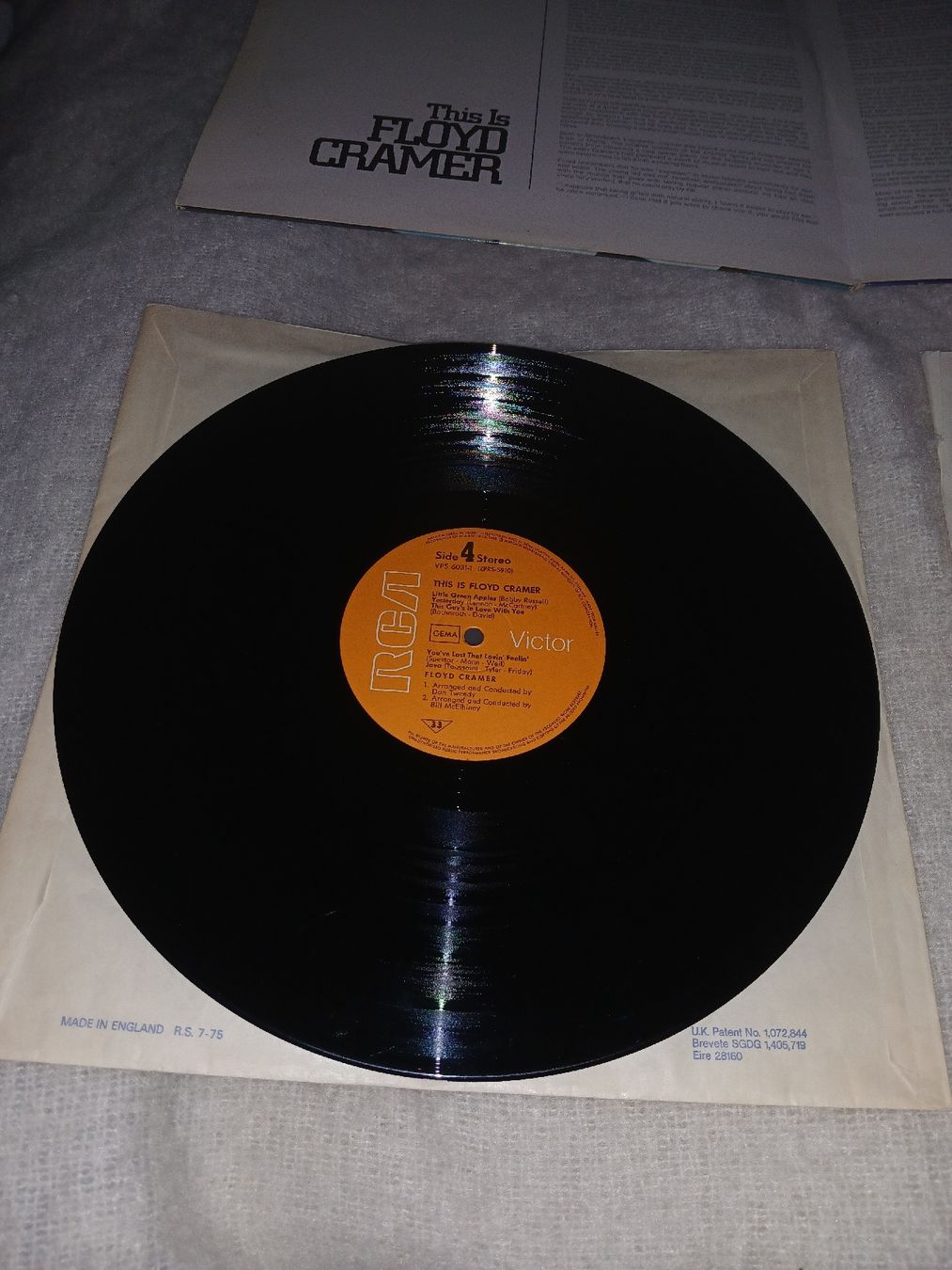 Dischi in vinile: Floyd Cramer-This is Floyd Cramer – Usato da Uster venduto da ver_x82p 6