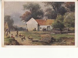 Künstlerkarte Landschaft 1926