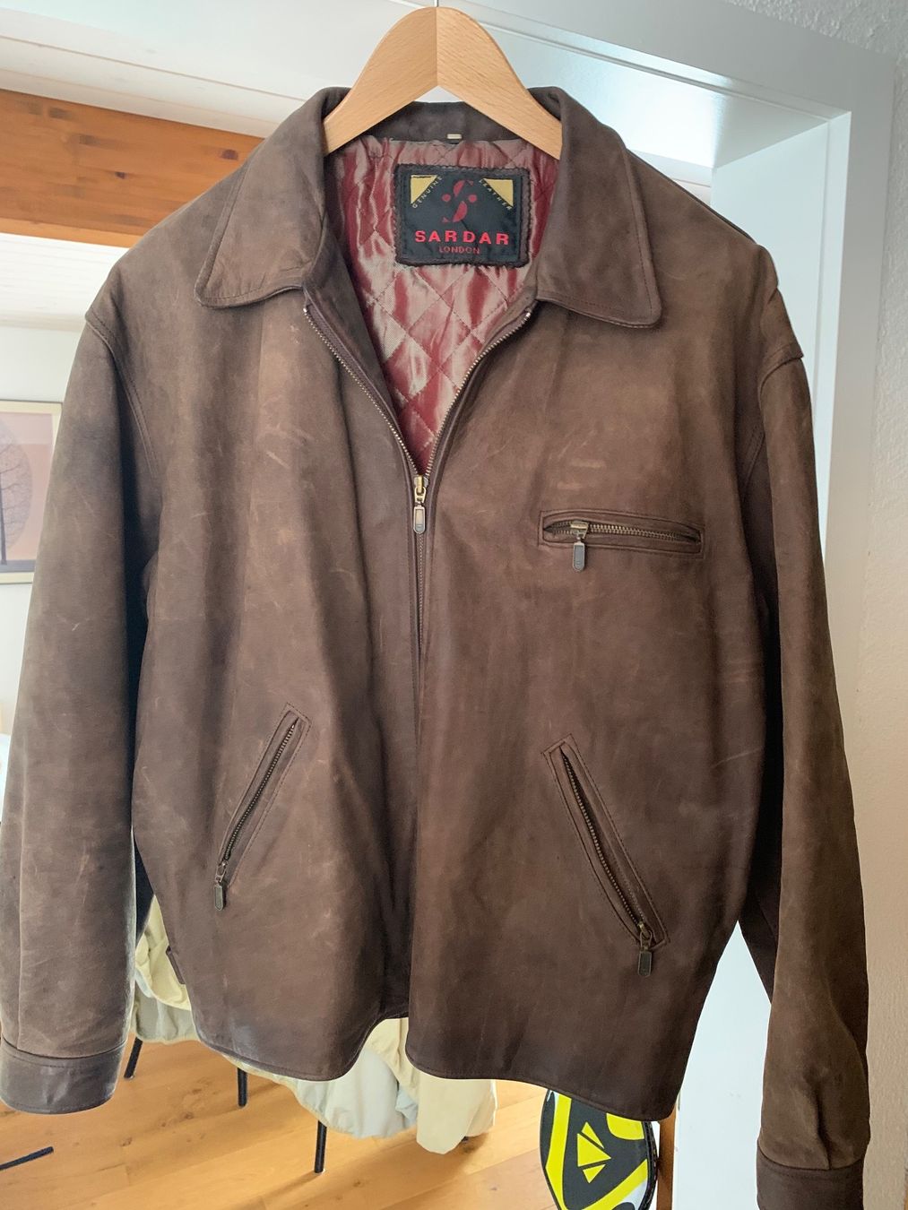 Giacche: Tolle Lederjacke Herren – Usato da Münchenbuchsee venduto da salty