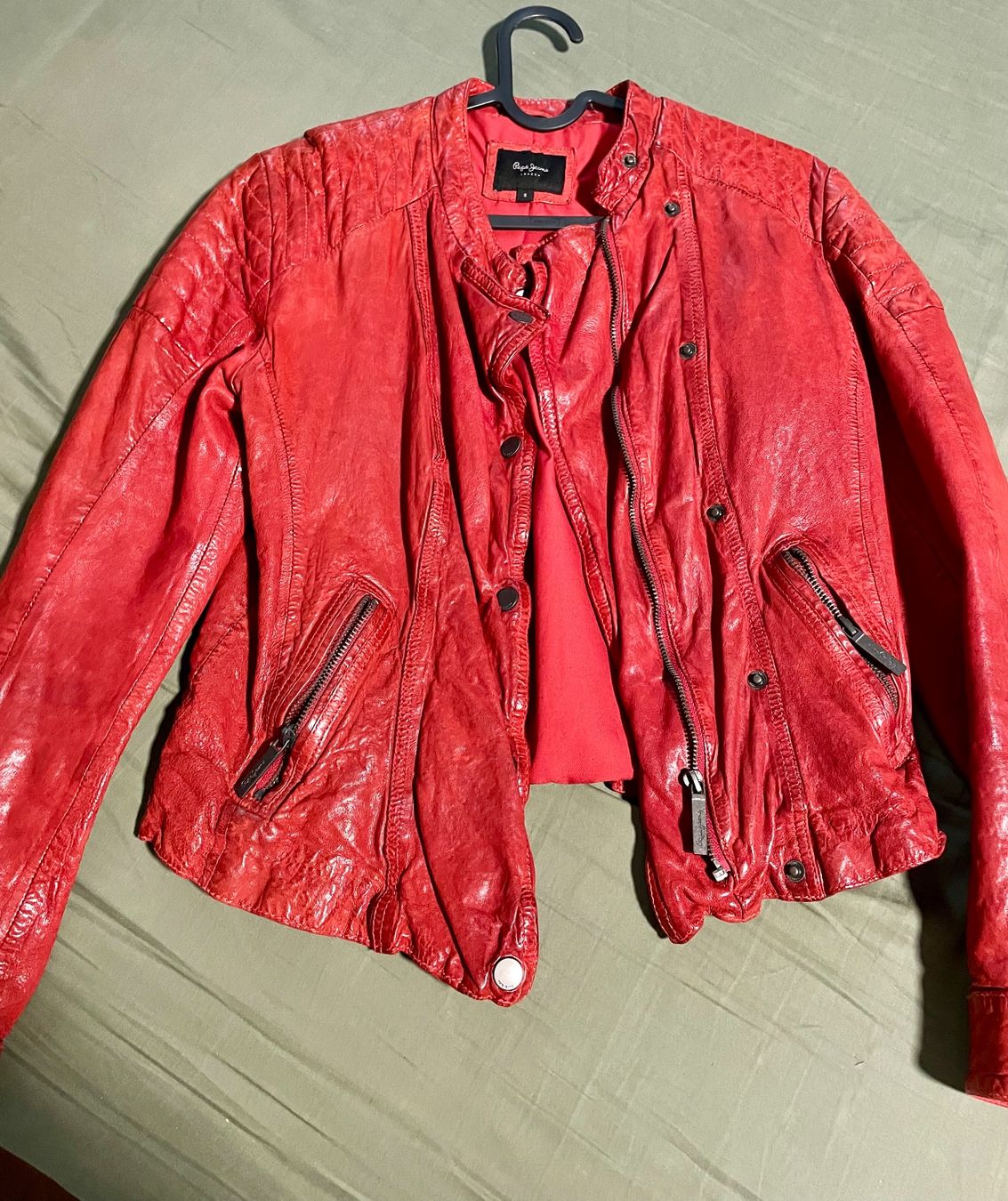 Pepe Jeans Giacche: Echtlederjacke Pepe Jeans – Nuovo (secondo la descrizione) da Chur venduto da Groessby80