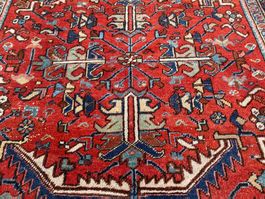Antike Lebendiger sehr feine rare Perser Heriz 260x184cm TOP