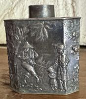 Antike Snuff Flasche 925 Silber chinesischer Stil 100+ Jahre