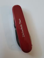 Taschenmesser Zivilschutz Thun rot guter Zustand