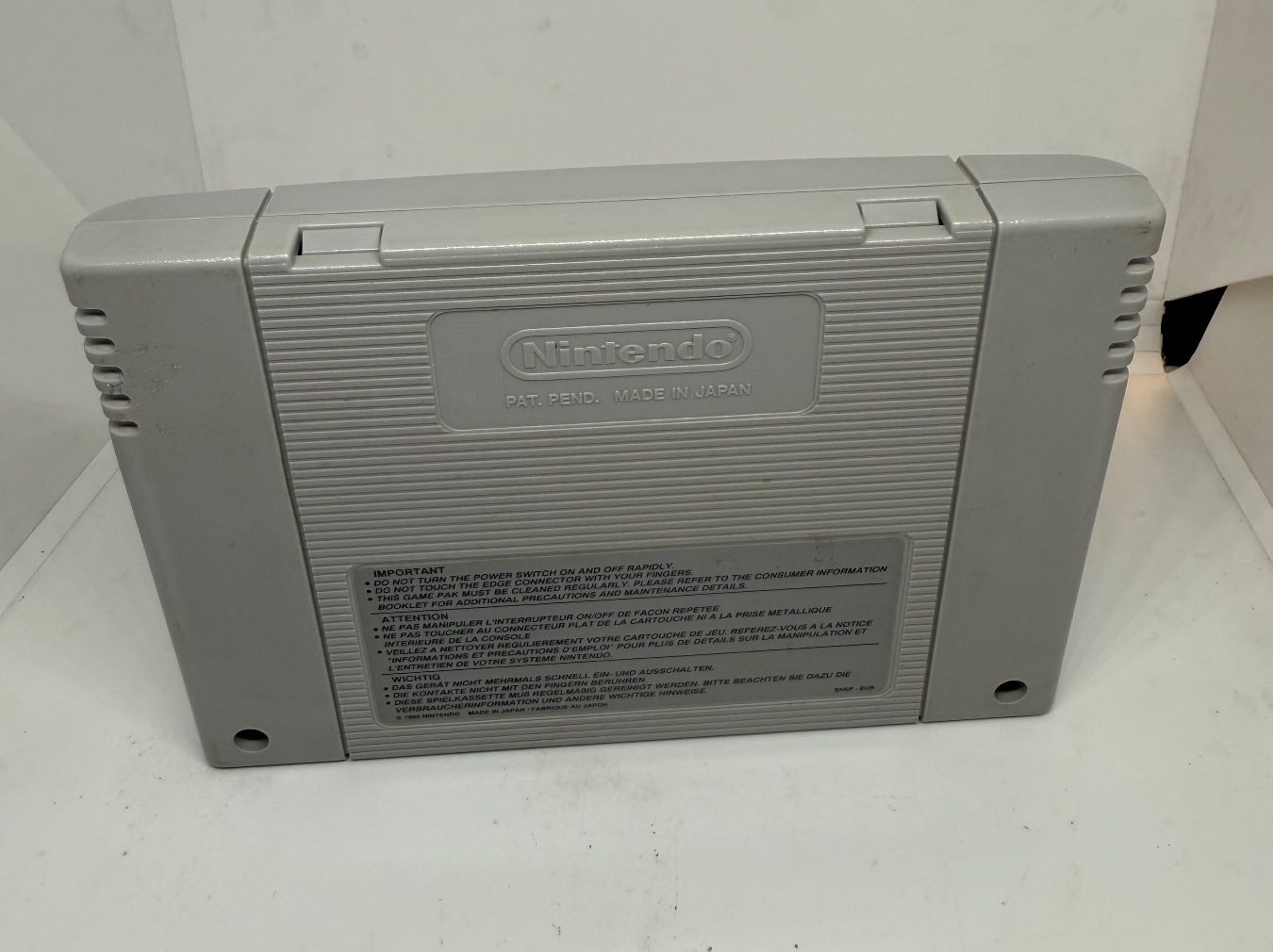 Nintendo Giochi: Mighty Morphin Power Rangers SNES Nintendo – Usato da Dietlikon venduto da NESFEVER 1