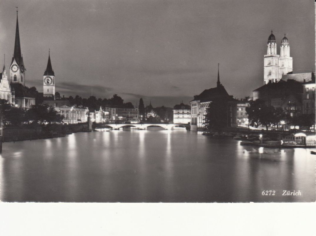 Cartoline postali: Zürich ca. 1950 – Usato da Bürglen TG venduto da StampGraf