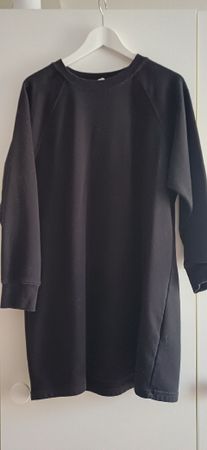 Sweatshirt Kleid H&M schwarz 
