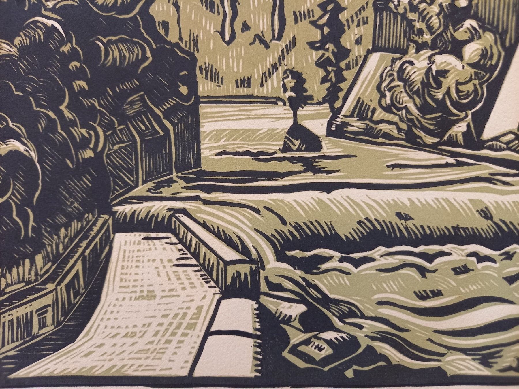 Incisioni: belle gravure originale, moulin – Usato da Lausanne venduto da leneko 4