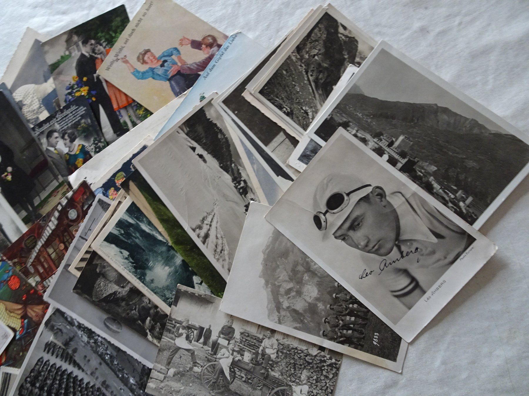 Cartoline postali: alte Postkarten Räumungsposten – Usato da Siebnen venduto da niki61 3