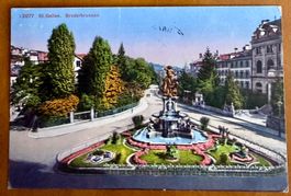 St. Gallen - Broderbrunnen 1923