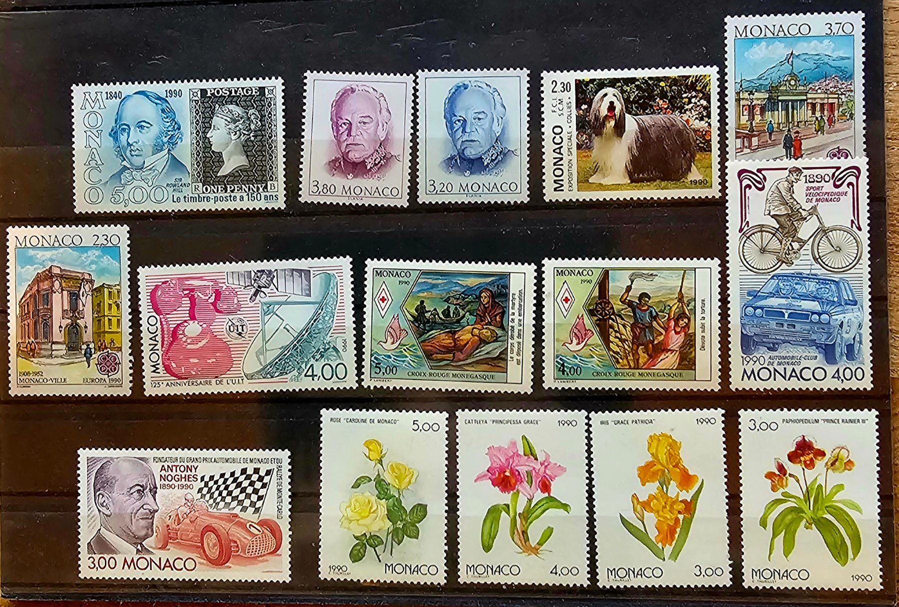 Tutti i francobolli: MONACO timbres neufs ** ~1990 – Nuovo (secondo la descrizione) da Les Valettes venduto da Nuba1