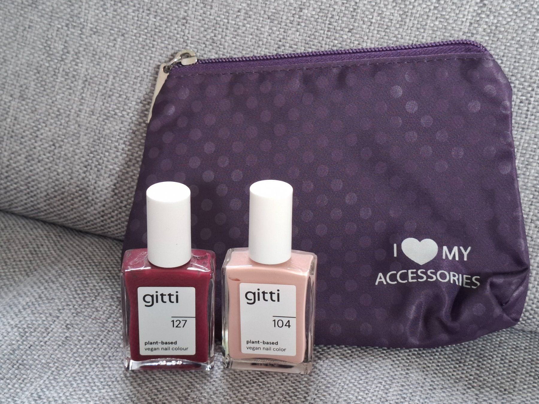 Nagellack: 2× Gitti-Nagellack + Kosmetiketui – Neu (gemäss Beschreibung) aus Dornach von shoe-lina