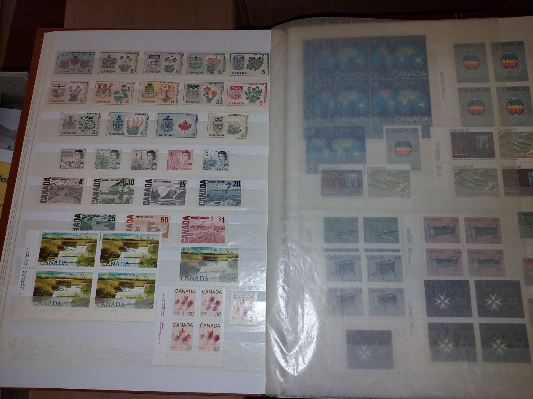 Alle Briefmarken: HERRLICHER POSTFRISCH-POSTEN CANADA ca. 1955-2003 – Gebraucht aus Wetzikon ZH von Philimpex 9