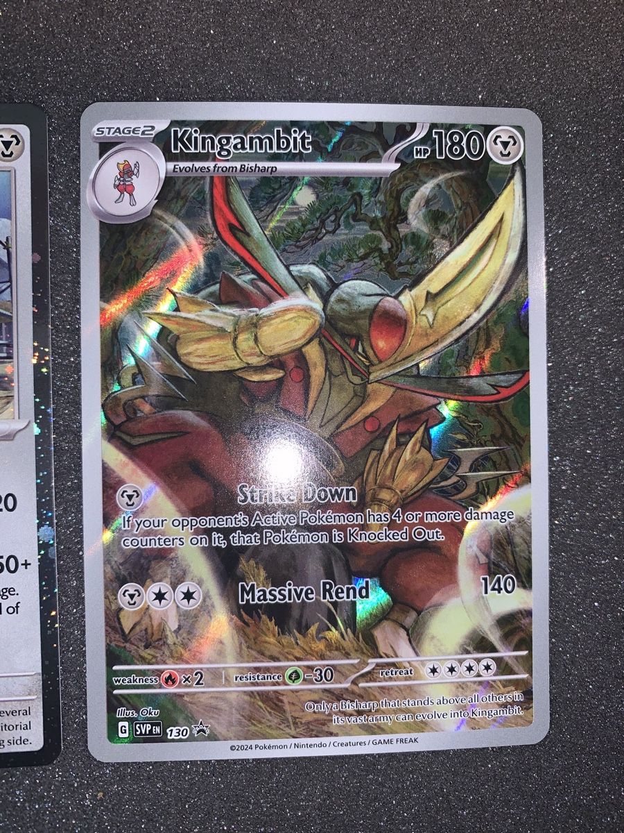 Pokémon Carte collezionabili: Ab 1.- Kingambit EN 130 2024 – Usato da Bironico venduto da ars_z6lb 2