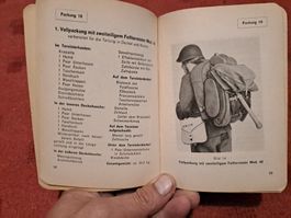 Reglement  ' Gepäckvorschrift "