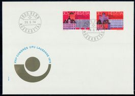 FDC 1974, nicht zusammenhängend, 150.-