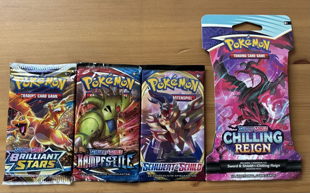 16 random Pokemon Booster Packs! Rarität -Top (Neu (gemäss Beschreibung ...