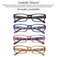 Lesebrillen Set Almeria +1.0 +2.0 +3.0 +4.0