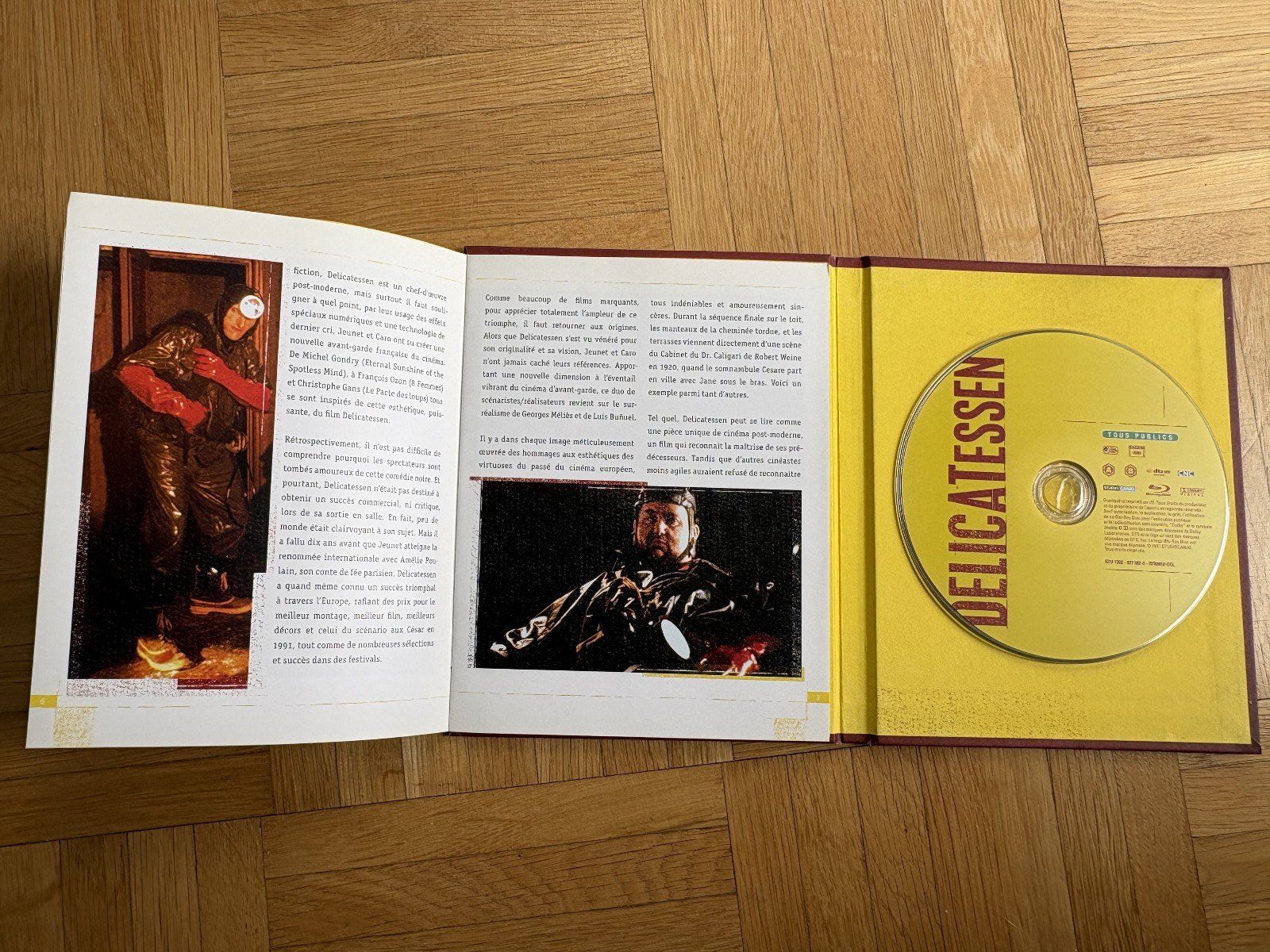 Tutti i DVDs: Delicatessen - Digibook - Blu-ray – Usato da Zürich venduto da Malcom 2