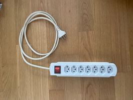 🔌✨ 7-fach Steckdosenleiste ⚡ Mit Schalter | 155 cm Kabel