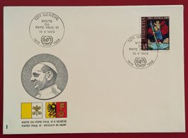 PRO PATRIA BESUCH PAPST VISITE DU PAPE PAUL VI GENEVE 1969
