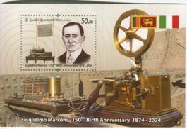 Block "Radio. Guglielmo Marconi". Sri Lanka