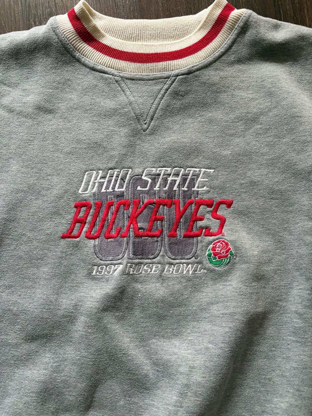 Maglioni & Felpe: Ohio State Buckeyes Rose Bowl 1997 Pullover – Usato da Muttenz venduto da bargain_hunter 1