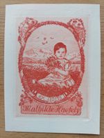 Exlibris Fritz Mock - Original Radierung 1918