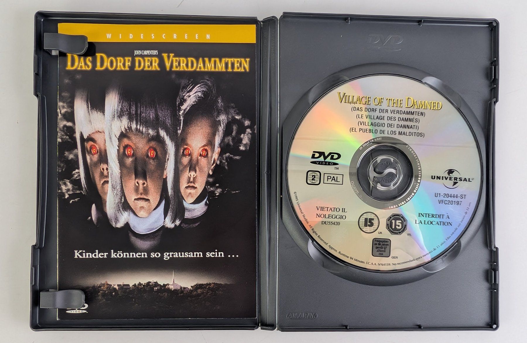 Alle DVDs: Das Dorf der Verdammten - John Carpenter - DVD Horror – Gebraucht aus Zürich von axolottchen 3