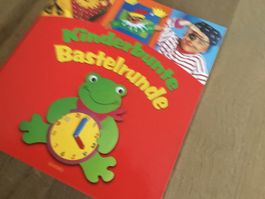 Kinderbunte Bastelrunde Ordner mit Bastelideen - neu