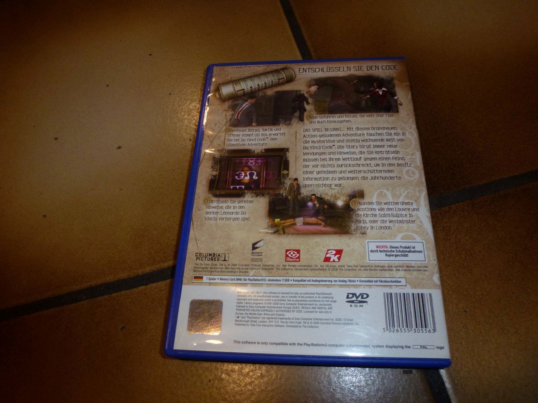 Giochi: The Da Vinci Code Sakrileg PS2 – Usato da Olten venduto da Disc-Ausverkauf 2