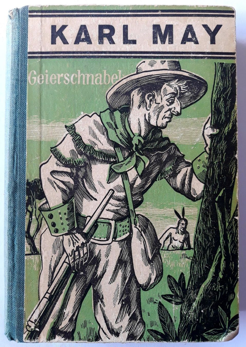 Libri: Karl May - Trapper Geierschnabel - gebunden – Usato da Niederuzwil venduto da lubimaja
