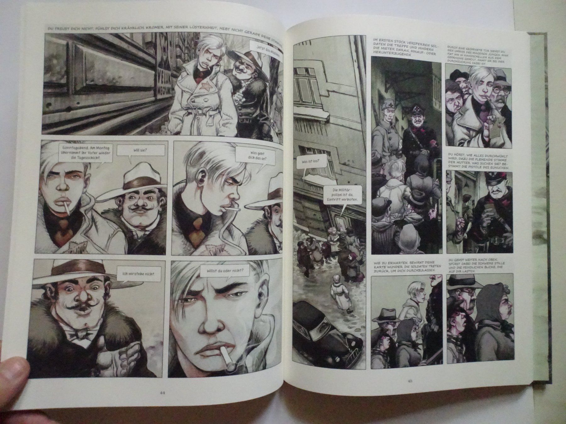 Fumetti: Comic "Der Schnee war schmutzig" von Georges Simenon – Usato da Schönenwerd venduto da schnitzunddrunter 4