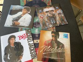 Michael Jackson Schallplattensammlung 4LP Vinyl NEU!