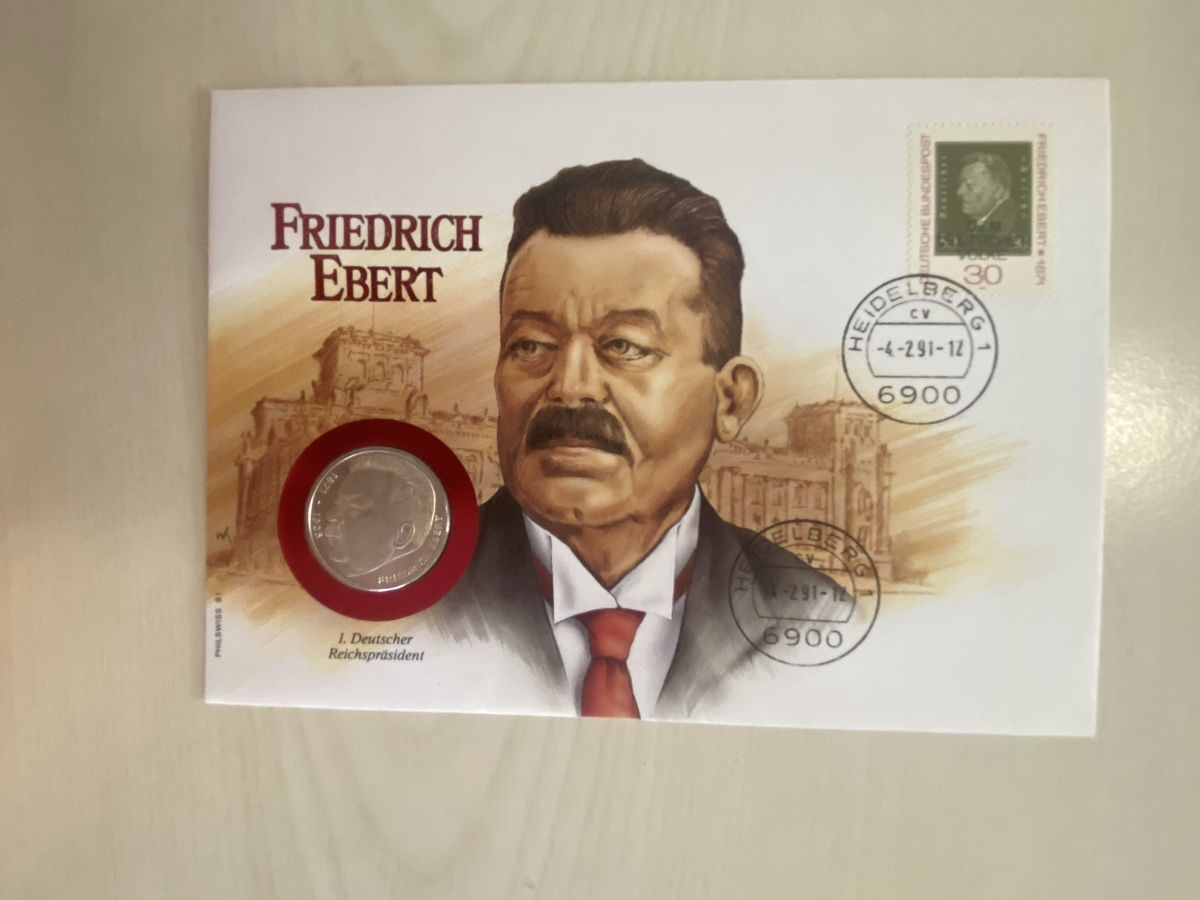 Alle Münzen: Numisbrief mit Silber 5 DM Münze  – Neu (gemäss Beschreibung) aus Muralto von Alex1912