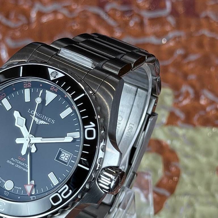 Orologi: Longines Hydroconquest GMT L3.790.4.56.6 – Usato da Genève venduto da minty.watches 3