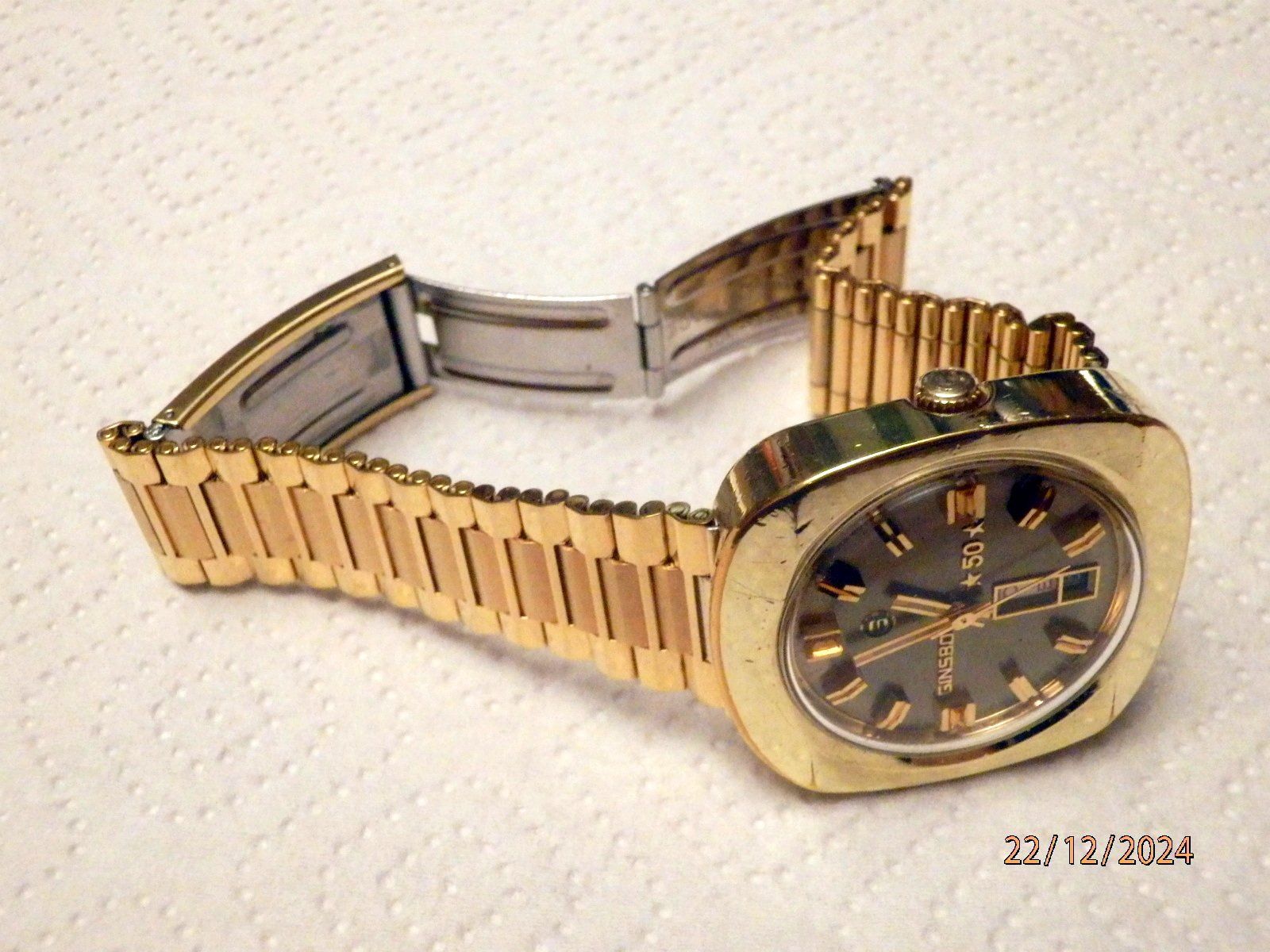 Ginsbo Watch Co Orologi: Ginsbo, Matic, Jubileé, Automatic, Jubiläums Ausgabe 1973 – Usato da Ueberstorf venduto da dinbau 5