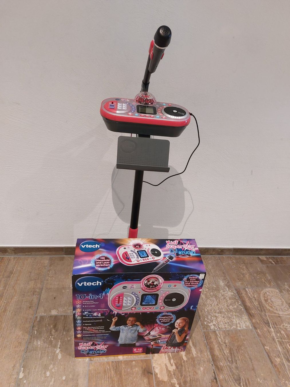 Microphones: Kindermikrophon mit Originalkarton – D'occasion à Buchs LU (Dagmersellen) par Deydey7