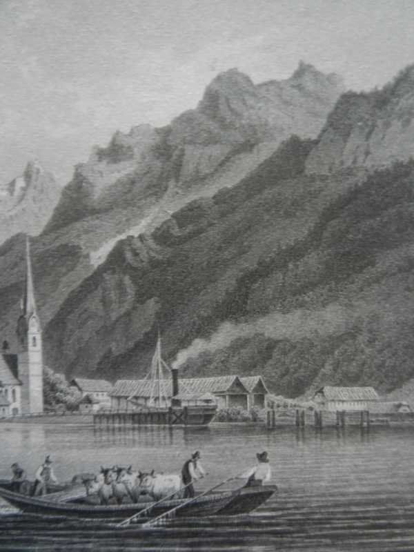 Incisioni: Flüelen Vierwaldstättersee – Usato da Risch venduto da Rischli15 5