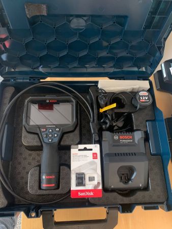 Bosch Professional Inspektionskamera GIC 12V-5-27 C, 2x Akku