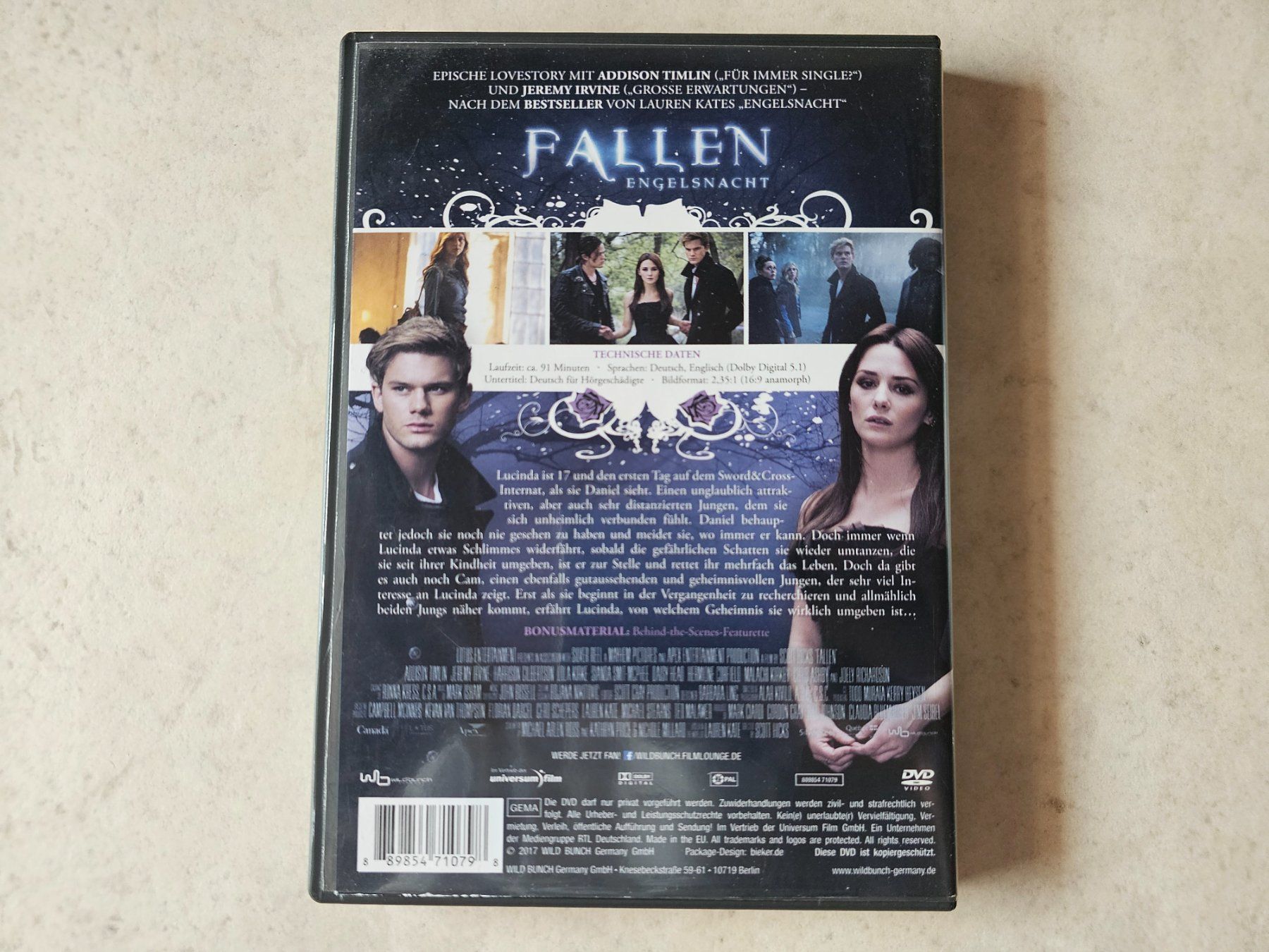 Tutti i DVDs: Fallen  -  Engelsnacht – Usato da Schneisingen venduto da backstore24 1