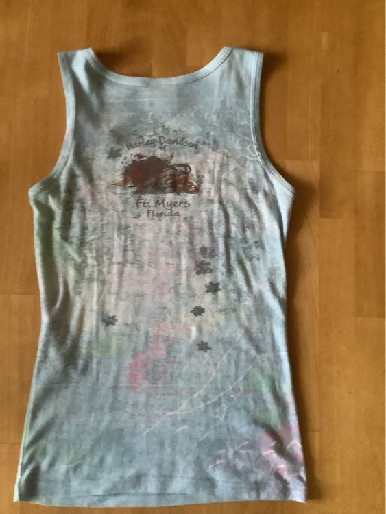 Harley-Davidson T-shirt: Harley Davidson Shirt /Top Gr. S Vintage Log – Usato da Belp venduto da embudu20 1