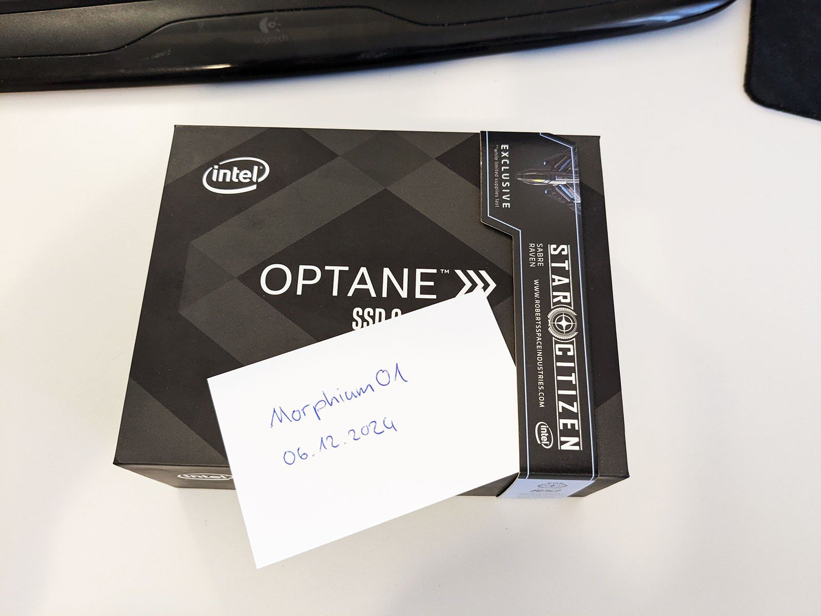 Intel Dischi rigidi: Intel Optane 900P 280GB SSD / Star Citizen Sabre Raven Code – Nuovo e nell'imballaggio originale da Solothurn venduto da Morphium01