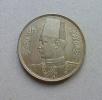 Ägypten ++ 20 Piasters AH 1358 (1939), gute Erhaltung