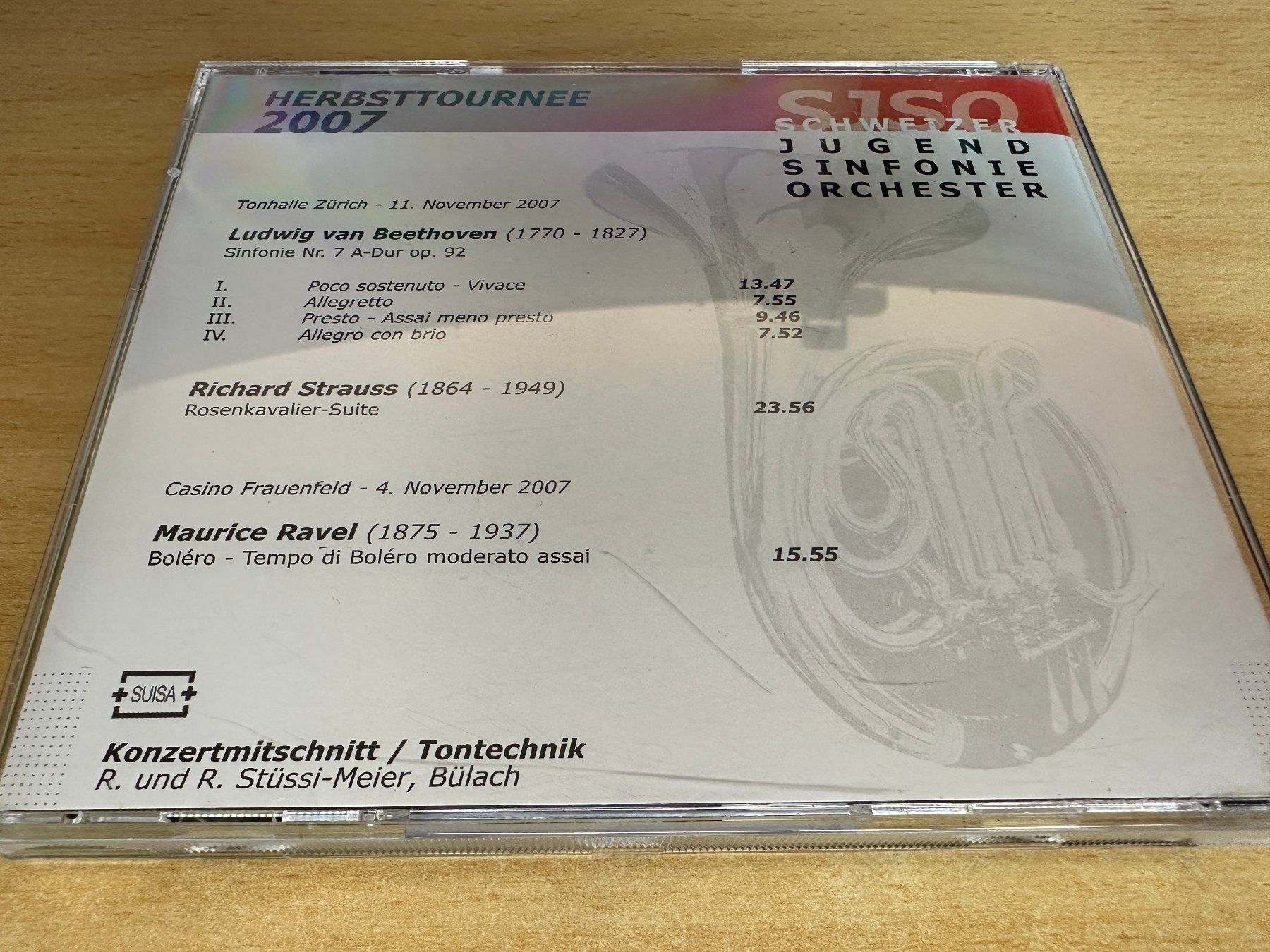 CD: SISO - Herbsttournee 2007 – Usato da Rikon im Tösstal venduto da Alpenmutz 1