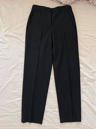 Massimo Dutti Black Tailored Trousers  Size 36