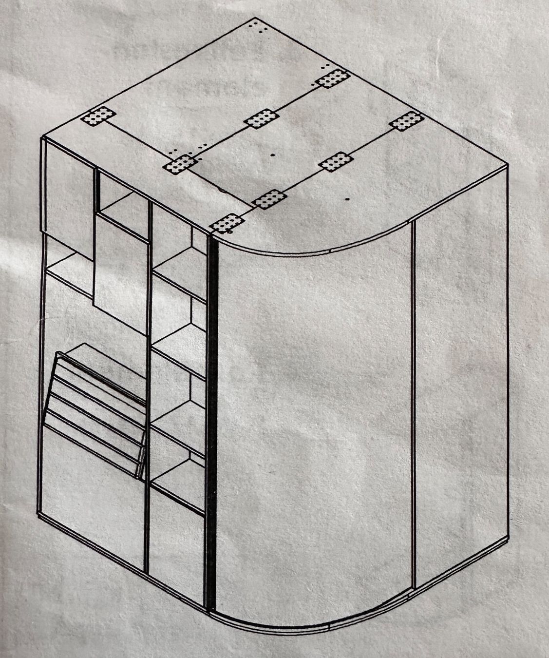 Armadi: Kinderzimmer Jugendzimmer Eckkleiderschrank Rudolf Möbel – Nuovo (secondo la descrizione) da Bützberg venduto da Mr.Diamond17 8